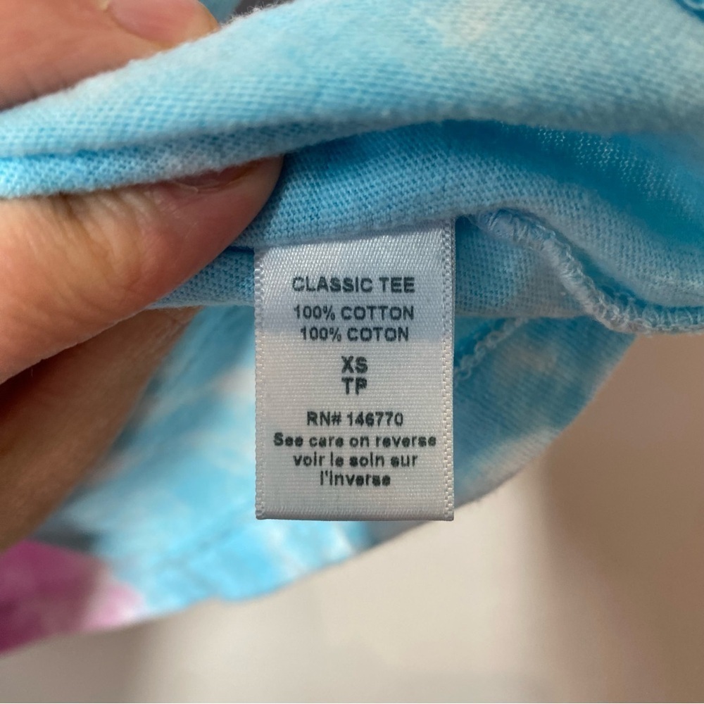 RE/DONE Classic Tee Tie Dye size XS - Picture 5 of 7